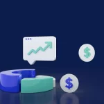 Global Business Growth Through Professional Translation Services | PSP Languages – PSP Languages Business growth and global market expansion concept with financial chart, pie chart, and dollar icons representing multilingual business communication and international growth.