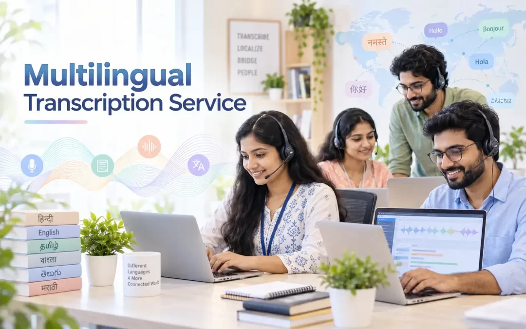 Get Accurate Audio & Video Transcription with Expert Multilingual Services