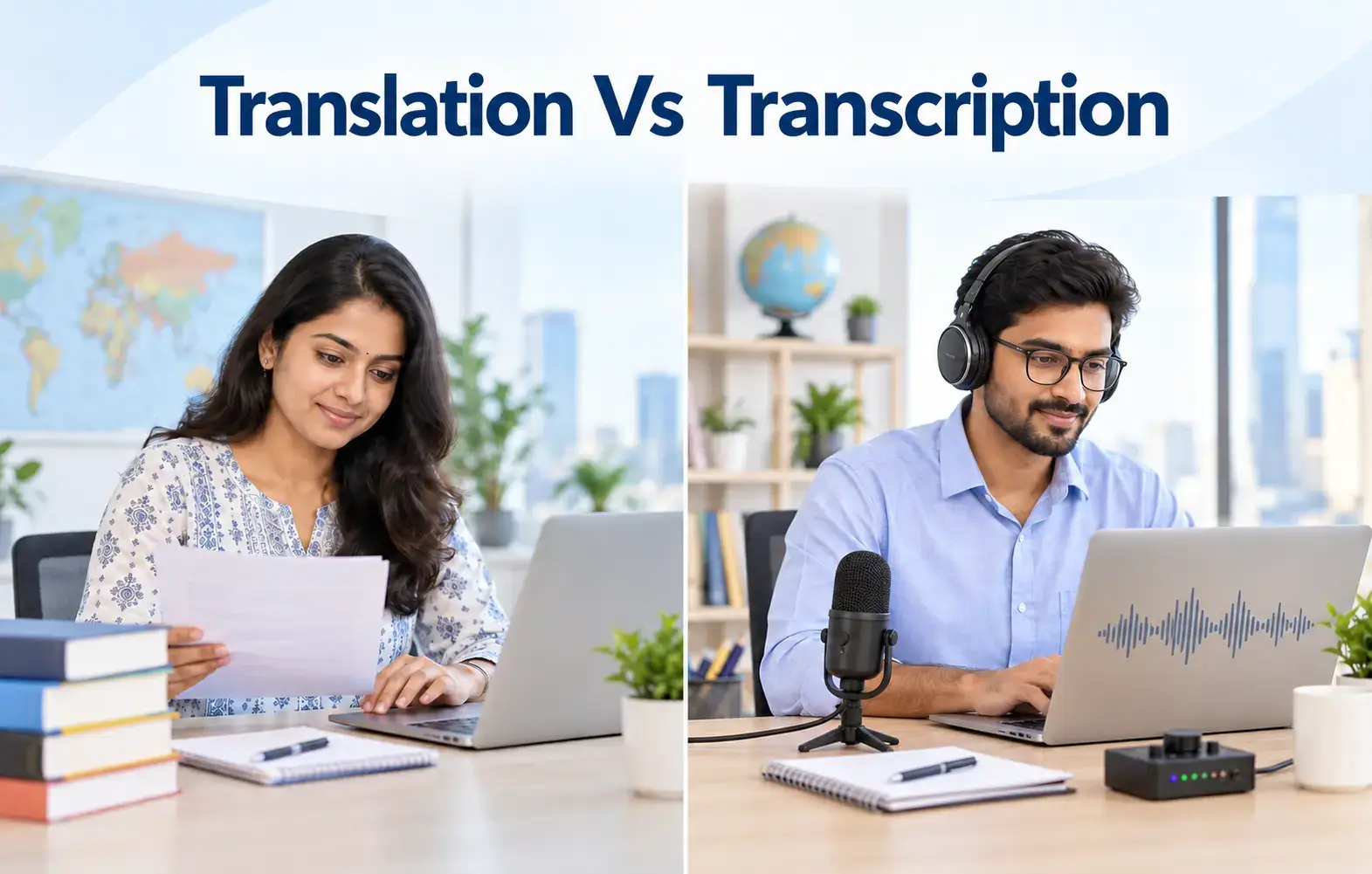 Transcription vs Translation: What’s the Difference and Which Service Does Your Business Need?